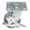 Vestil Rubber Swivel With Brake Caster 4 In. Diameter x 2 In. Width 551 Lb. Capacity Dark Gray/Gold CST-KSM-4X2MR-SWB - alternate 13